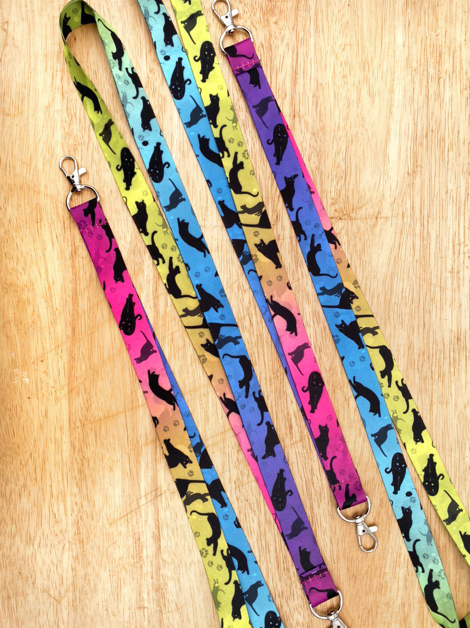 Cat Lanyards - Crazdude Art & Design