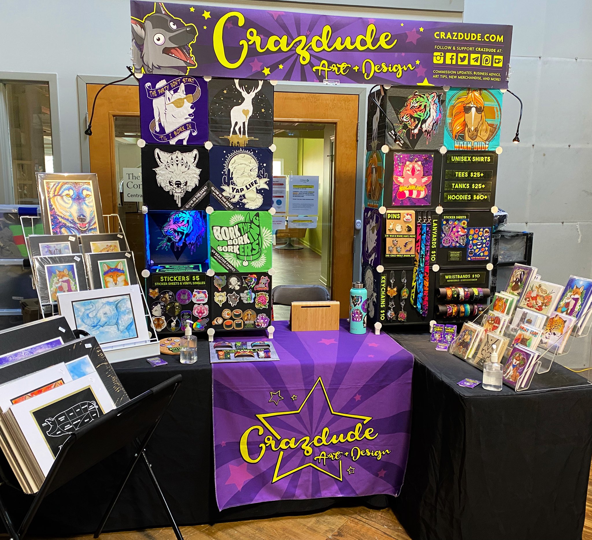 Art Shows Attended Crazdude Art & Design